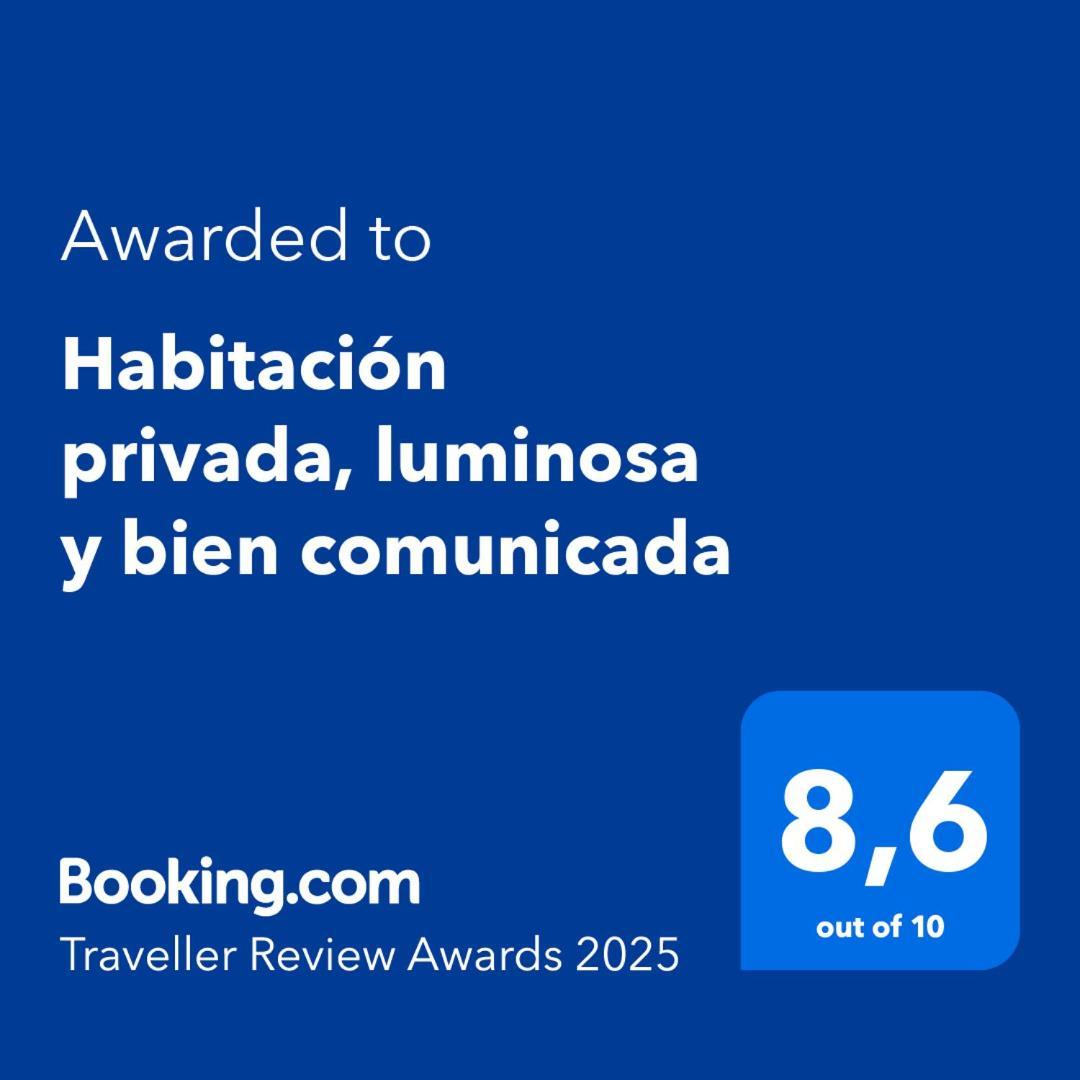 Habitacion Privada, Luminosa Y Bien Comunicada Madrid Kültér fotó